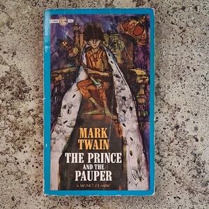Mark Twain "The Prince and the Pauper" Vintage Classic Paperback
